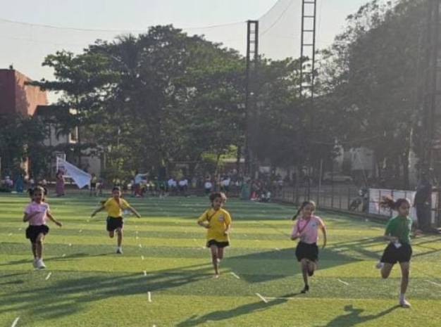 Primary Section: Cub Bulbul Oath Ceremony Std II>
              <div class=