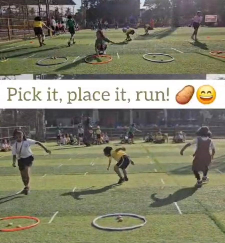 Primary Section: Cub Bulbul Oath Ceremony Std II